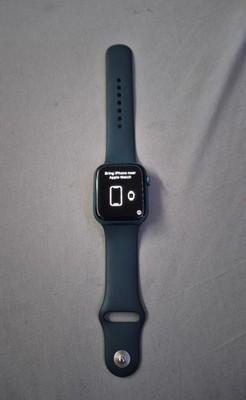 Apple Watch Series 7 45mm GPS Unlocked Blue Aluminum Case