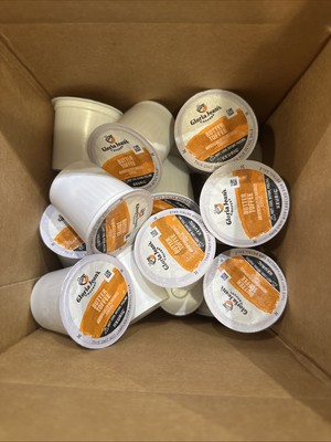 GLORIA JEAN'S ''BUTTER TOFFEE'' MEDIUM ROAST COFFEE FLAVORED KEURIG KCUPS~20 COUNT