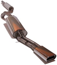 FOX Komplettanlage ab Kat Skoda Octavia RS ab Bj. 97 1.8l T 1x160x80mm flachoval