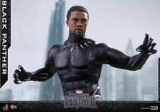 New HOT TOYS 1/6 BLACK PANTHER MMS470 chad KING T'CHALLA 12‘’Figure Gift