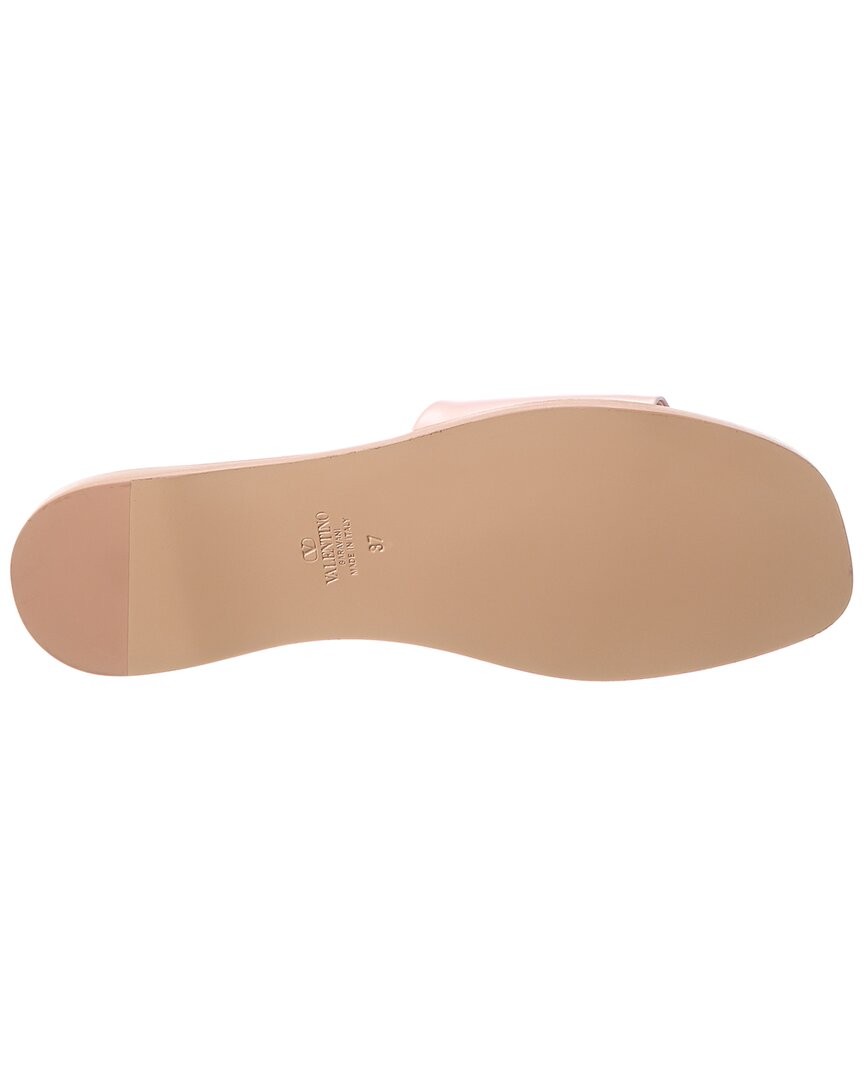 Valentino Vlogo Leather Sandal Women's Pink 36 thumbnail 4