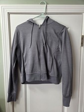 Nike THERMA-FIT Womens Size: S Full Zip Hoodie, Gray Fleece Lined, Worn ONCE