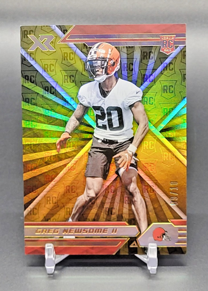 Greg Newsome II Panini XR #122 Gold