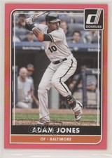 2016 Panini Donruss Pink Border Adam Jones #140 tj0