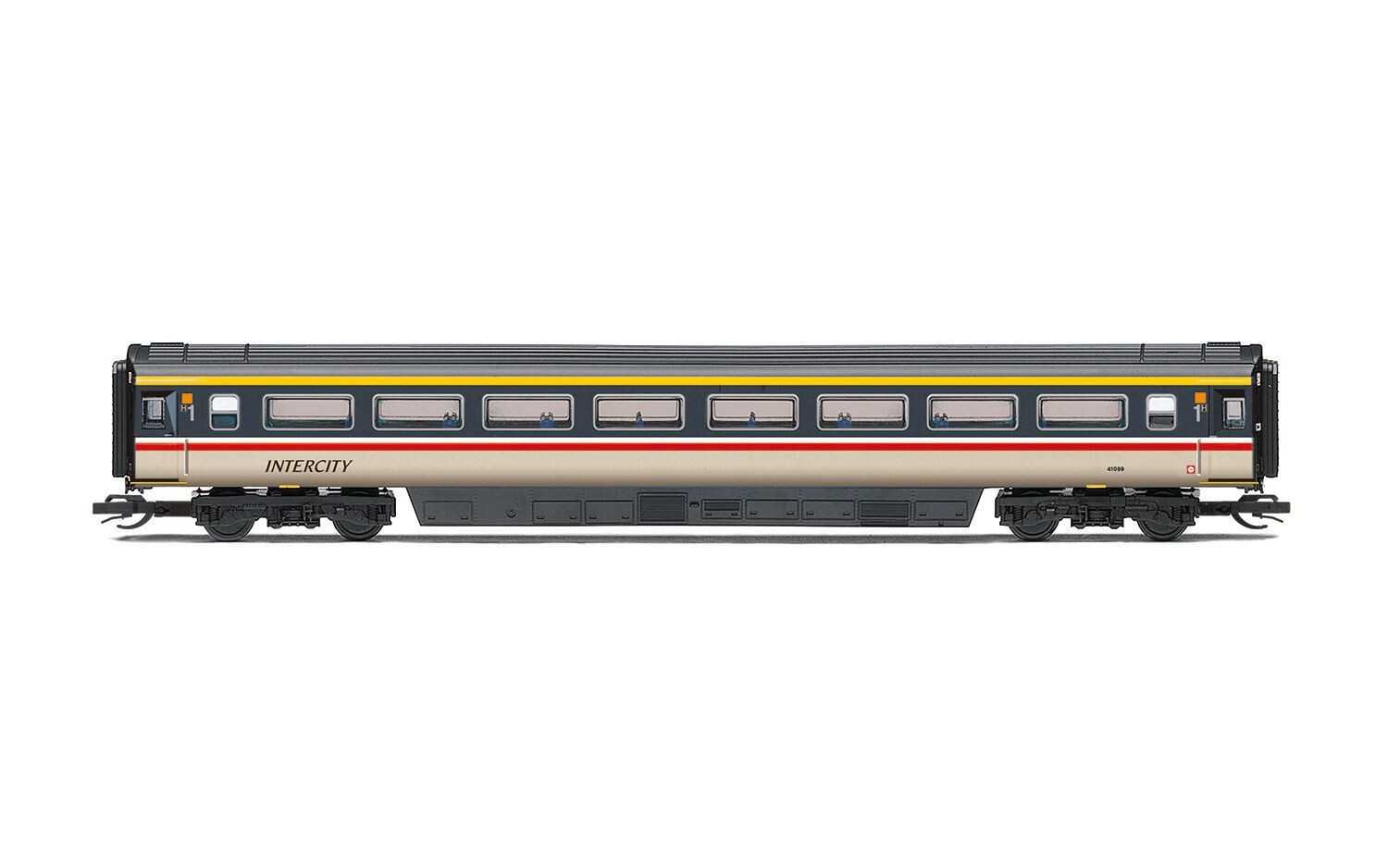 Hornby Coaches - TT4029 BR Intercity, Mk3 Tourist First, 41099 | Era 8 Train Toy, TT Gauge Carriage for Train Set, Rolling Stock Models for Adults, 1:120 Scale Model Gift - Image 3