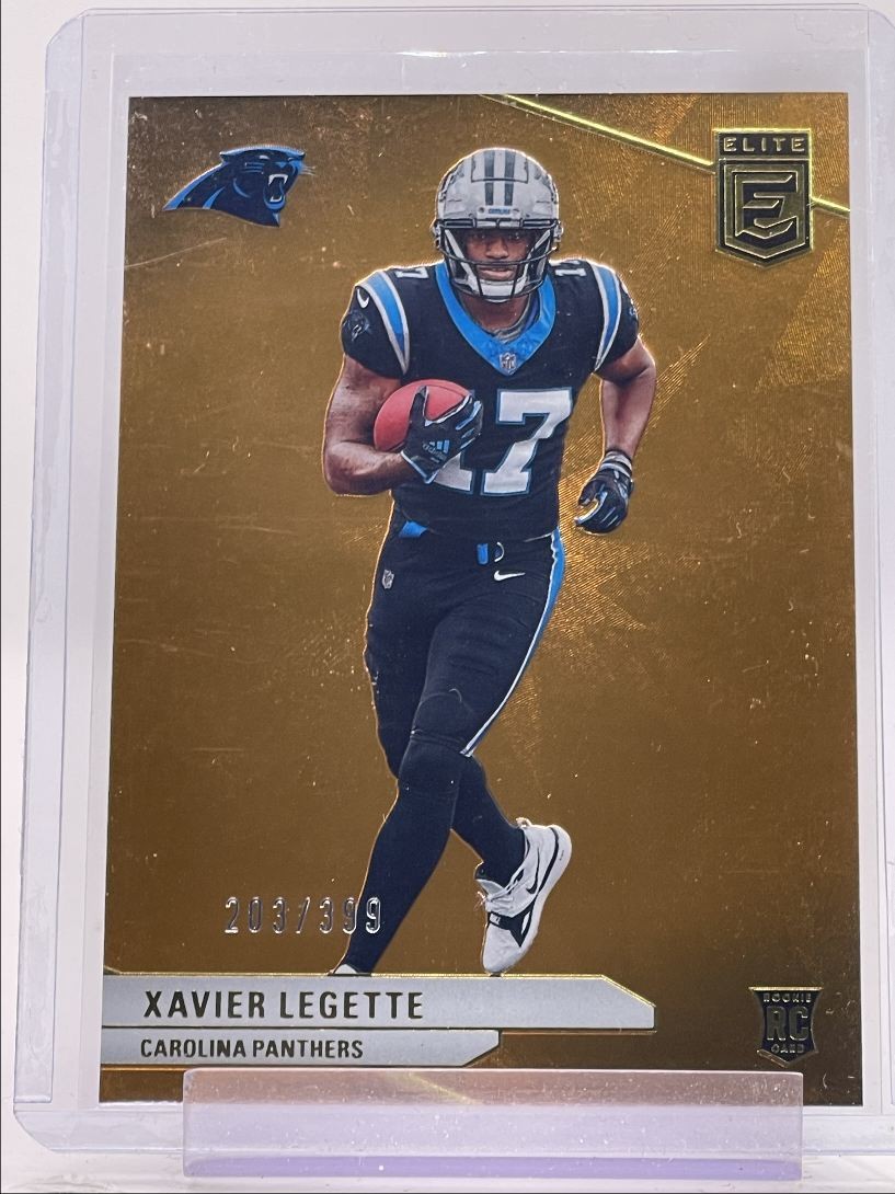 XAVIER LEGETTE 2024 DONRUSS ELITE ROOKIE ORANGE PANTHERS RC /399 Q4517
