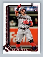 Andres Chaparro (RC) Atlanta Braves #167 2025 Topps Series One Baseball