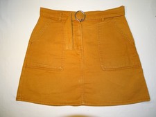Jeansrock Neufundland Braun Größe M - Denim...
