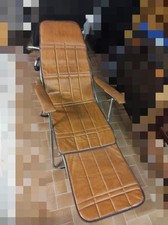 SEDIA VINTAGE SDRAIO SIMIL PELLE MODERNARIATO MAULE MARGA ANNI '70 MADE ITALY 🔺