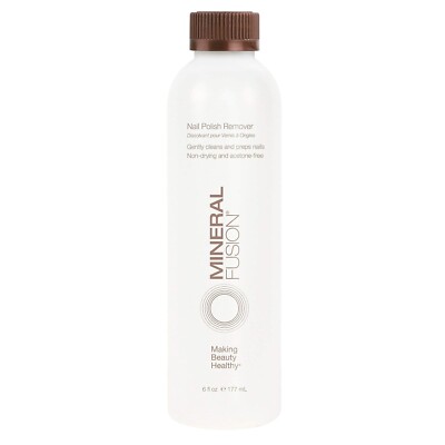 Mineral Fusion Nail Polish Remover, Acetone-Free & Non Drying, 6 Ounce