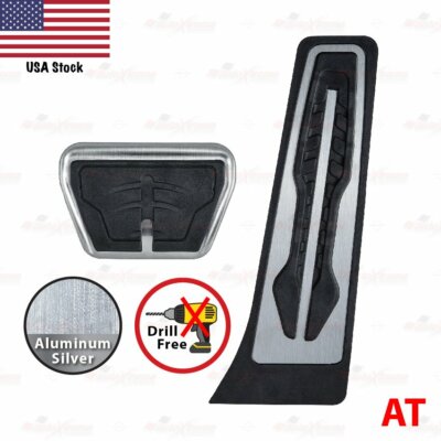 AUTO SLIP-ON Performance Gas Fuel Brake Foot Pedals Covers UNIVERSAL fits BMW
