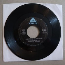 Jennifer Warnes Daddy Don't Go, Right Time Of The Night Vinyl 45 Arista VG 6-120