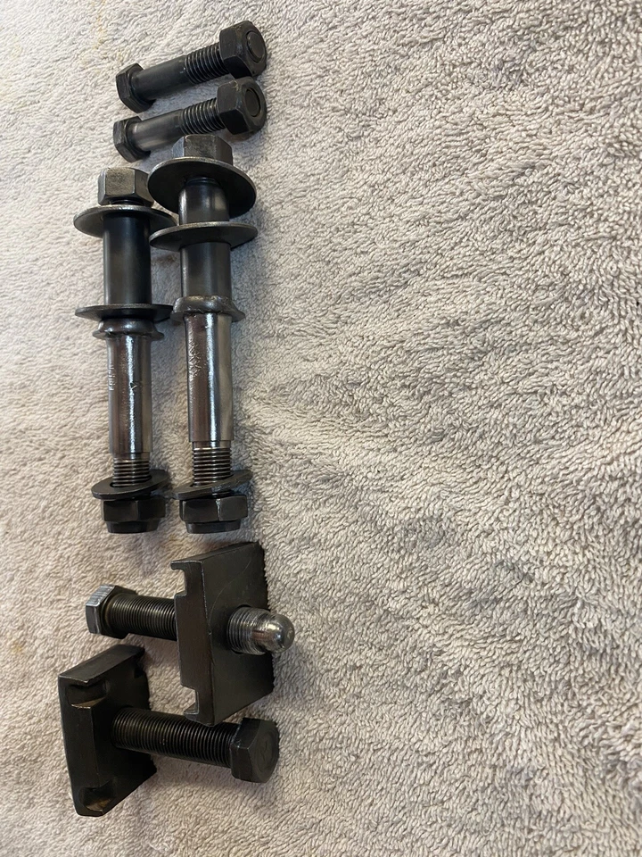 MOPAR A-BODY 72 DODGE DART 2 torsion bar adj+frnt lower+ rear upper shock bolts - Image 3 of 4