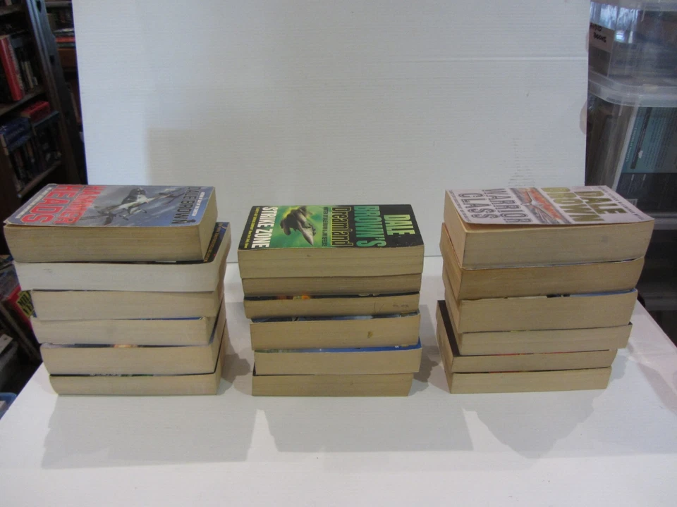 DALE BROWN -18 OF HIS BESTSELLERS IN  P/B FORMAT - image 2 of 4