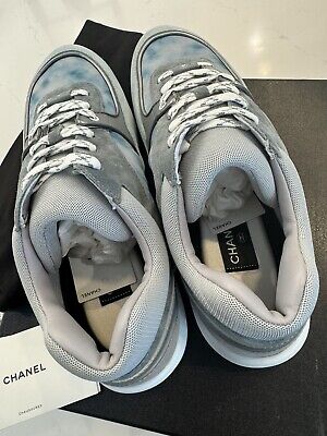 AUTHENTIC CHANEL MENS SNEAKERS TRAINERS! CC FASHION DESIGNER AUTHENTIC CHANEL MENS SNEAKERS TRAINERS! CC FASHION DESIGNER