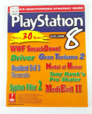 PlayStation Volume 8 - Prima's Unauthorized Strategy Guide (Covers 30 Games!)