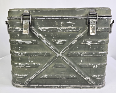US Army Insulated Food Container Mermite Military Cooler Vintage
