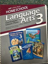 A Beka Language Arts 3 Curriculum Lesson Plan...