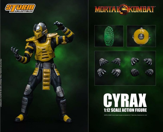 mortal kombat action figures storm collectibles
