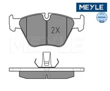 Brake pad set, disc brake Meyle 0252199020 for BMW 5 Series
