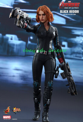 HT Mms288 1/6 Avengers: Age Of Ultron Black Widow Action Figure In