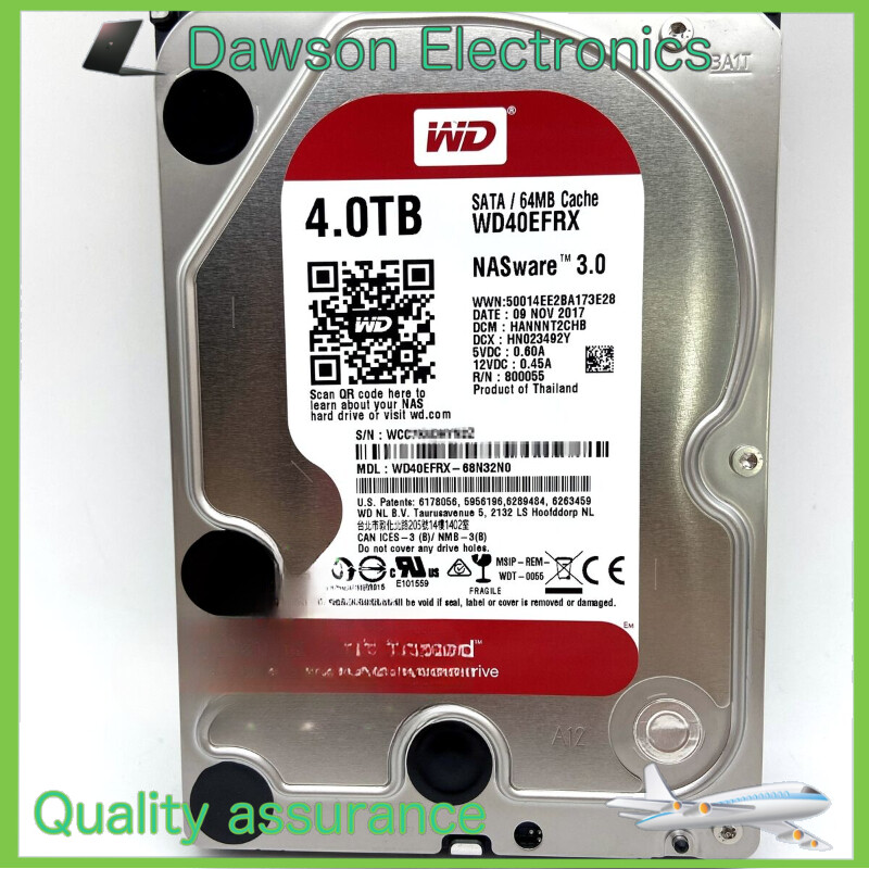 WD40EFRX 68N32N0 WD Red 4TB 3.5 WD40EFRX 68N32N0 WD Red 4TB 3.5