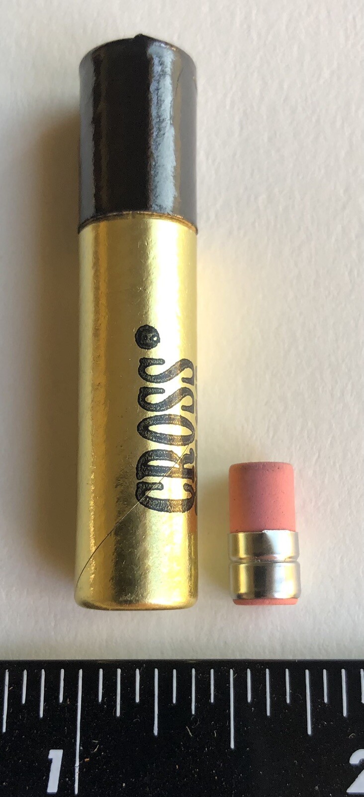 Vintage CROSS Mechanical Pencil Erasers NOS 3pk Tube Made In USA eBay