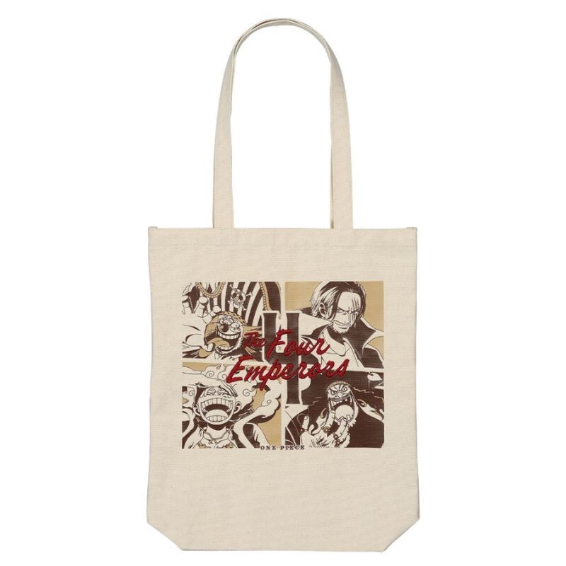 Ichiban Kuji ONE PIECE Cuatro Emperadores Premio E Bolsa Tote JAPÓN OFICIAL