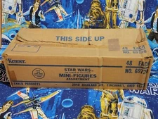 Star Wars Kenner Power of the Force 1985 Shipping Case Carton Box 48 Cnt VINTAGE