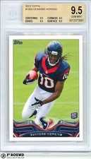 DeAndre Hopkins RC BGS 9.5: 2013 Topps Rookie Card True Gem Mint #155A
