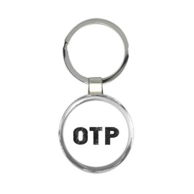 Romania Bucharest Henri Coanda Airport OTP : Gift Round Keychain Airline Travel