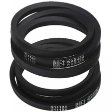 Genuine OEM Maytag 211124 Washing Machine Water Pump V-Style Belt Black