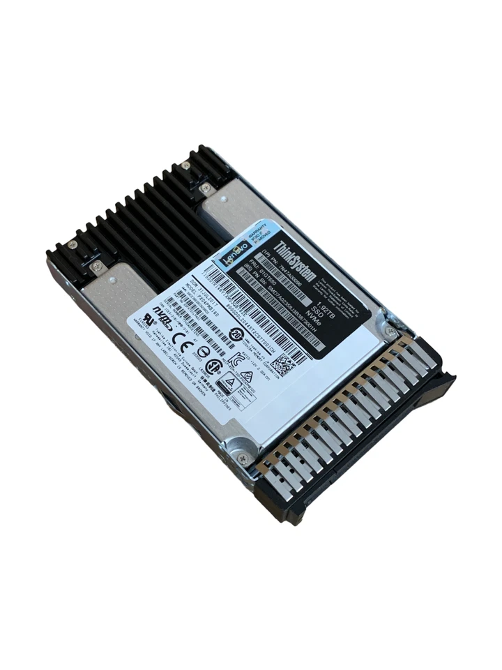 Lenovo ThinkSystem Solid State Drive 1.92TB SSD NVMe U.2 PCIe-x4 3.0 FRU 01GT680 - Image 2 of 4