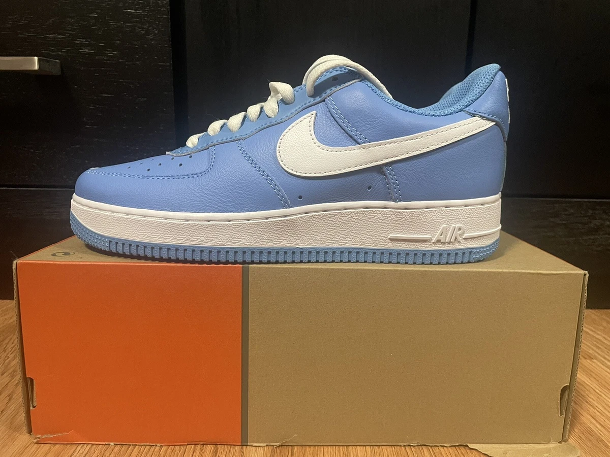 Size 8 Nike Air Force 1 Low Color of the Month University Blue