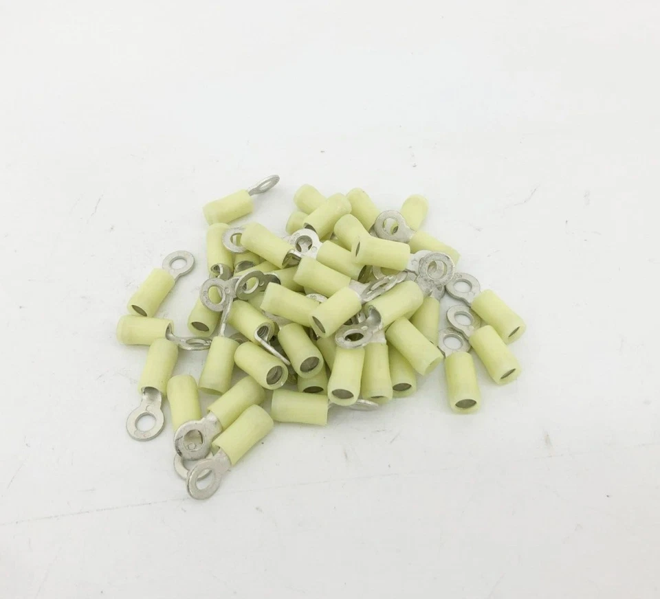 New Burndy TN1010 Copper Terminal 12-10 AWG #8-#10 Stud 600V 50/pk - Image 3 of 4