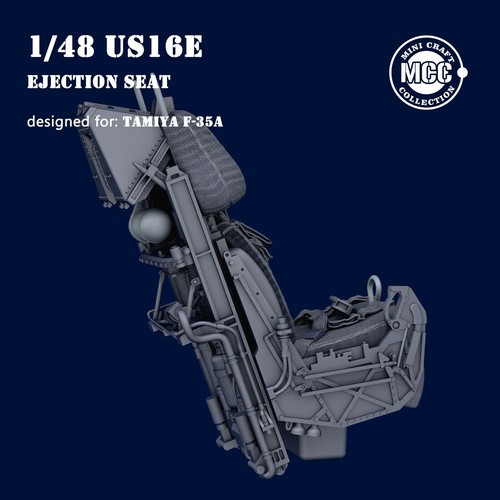 MCC 4813 1/48 US16E Ejection Seat for Tamiya F-35A Lightning II - Picture 5 of 9
