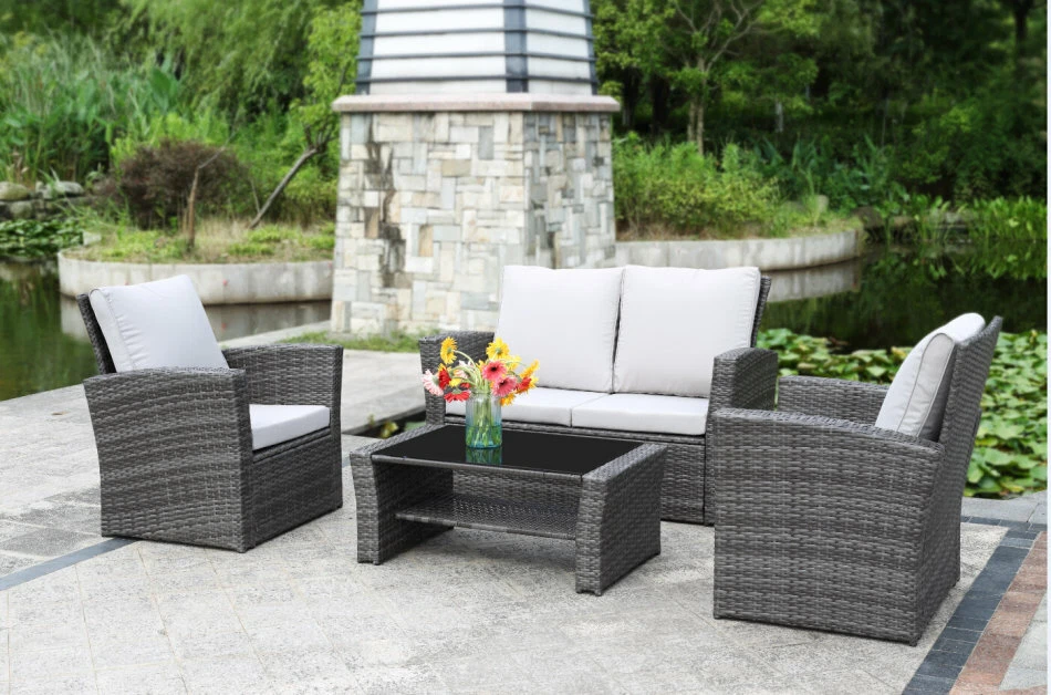 4 piece sofa table set deals