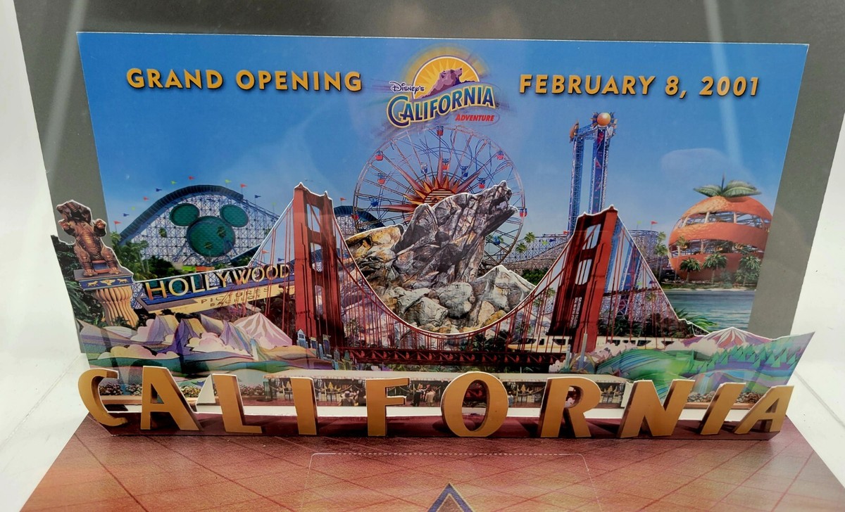 Disney California Adventure Grand Opening Ticket Limited