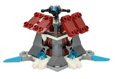 Lego Ninjago 70671, Eis Samurai, Wolf, Festung,Lloyd Minifigur