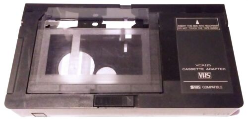RARE - VCA115 SVHS COMPARTIBLE VIDEO VHS CASSETTE ADAPTER - Picture 1 of 4
