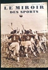 Miroir des Sports du 28/04/1931; 1/4 de Finale du championnat de France de Rugby