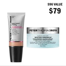 Peter Thomas Roth Dewy Glow Bundle, Water Drench Cloud Cream Moisturizer
