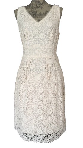 Yoana Baraschi Pink Lace Dress Women's Size 6 Mini Above Knee | eBay