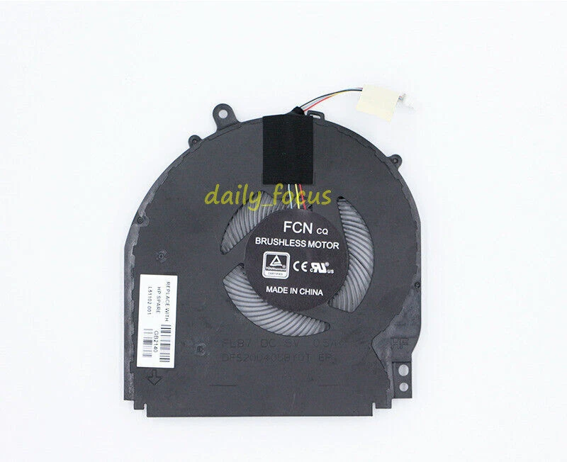 NEW HP Pavilion X360 14-DH 14M-DH 14M-DH0003DX L51102-001 CPU Cooling Fan - Image 4 of 4