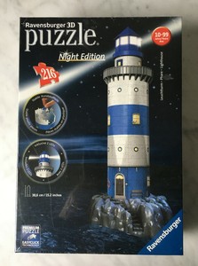 ravensburger 3d puzzle lighthouse night edition