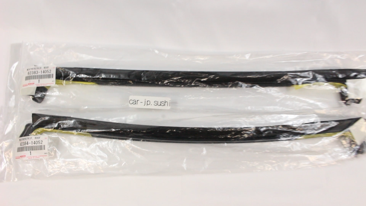 TOYOTA 88-92 Supra JZA70 MA70 MK3 Door ' Roof Side Rail Weather