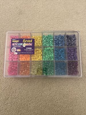 The Beadery Bead Extravaganza Kit Colorful Pony Beads