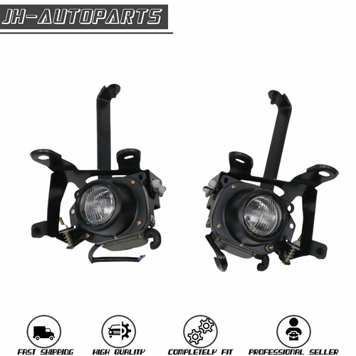 1 Pair Left & Right Clear Lens Fog Light w/ Bulbs For 1999-02 Toyota 4Runner - Picture 5 of 24