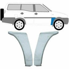 TERRANO 2 1993-1999 5 PortesTôle de Réparation D'aile Avant / Paire