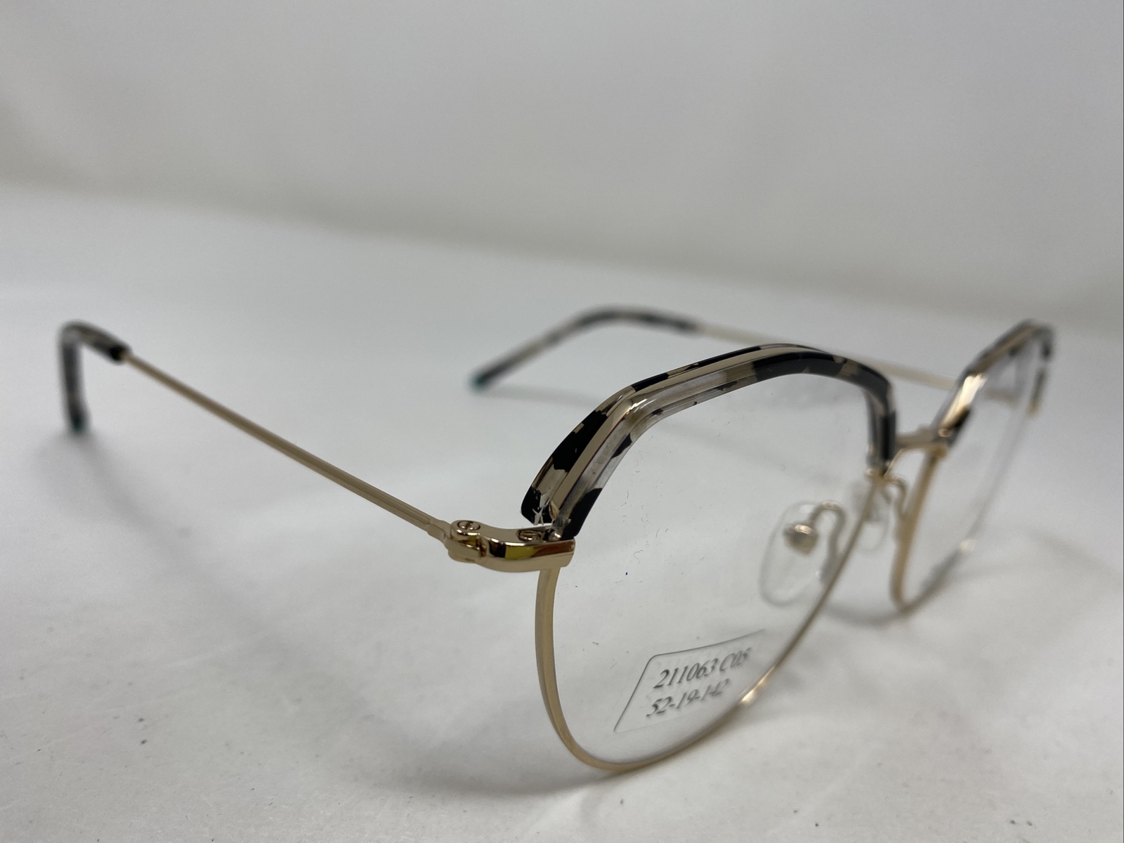 Zen Eyeglasses Frame 21063 05 Carol 52-19-142 Black Tortoise/Gold Full Rim &375